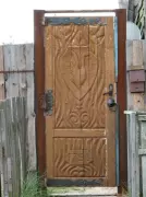 Красивая дверь, где то на Химике