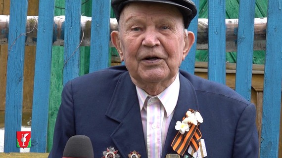 В посёлке Золотково прошла встреча с ветераном Великой Отечественной войны Николаем Николаевичем Вершиным